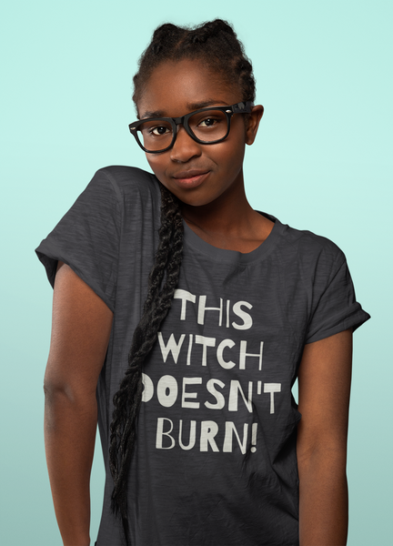 This Witch Doesnt Burn! - Buy this T-Shirt and support Transgender and gender-variant children.