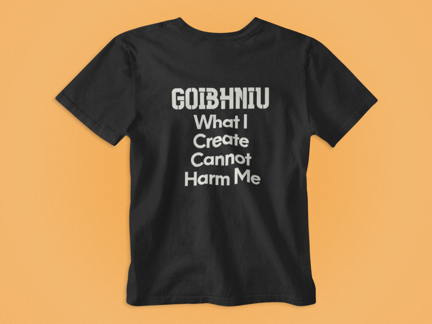 Goibhniu: What I Create - Red, Black & Royal Blue - Unisex Short Sleeve Jersey T-Shirt - Eel & Otter