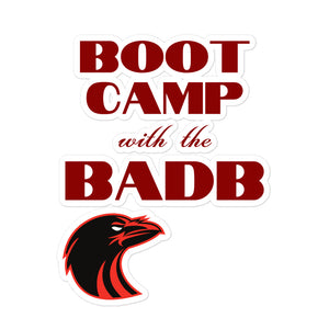 Boot Camp With The Badb - Bubble-free stickers - Eel & Otter