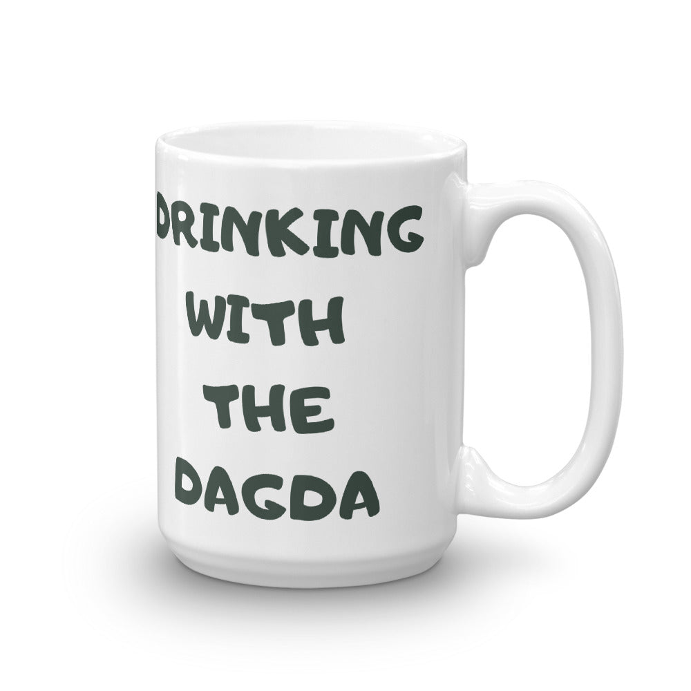 Drinking with the Dagda - Double Print Mug (Not a Cauldron, Sorry!) - Eel & Otter