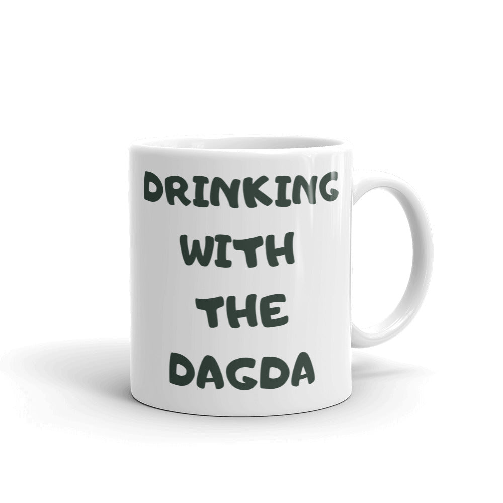Drinking with the Dagda - Double Print Mug (Not a Cauldron, Sorry!) - Eel & Otter