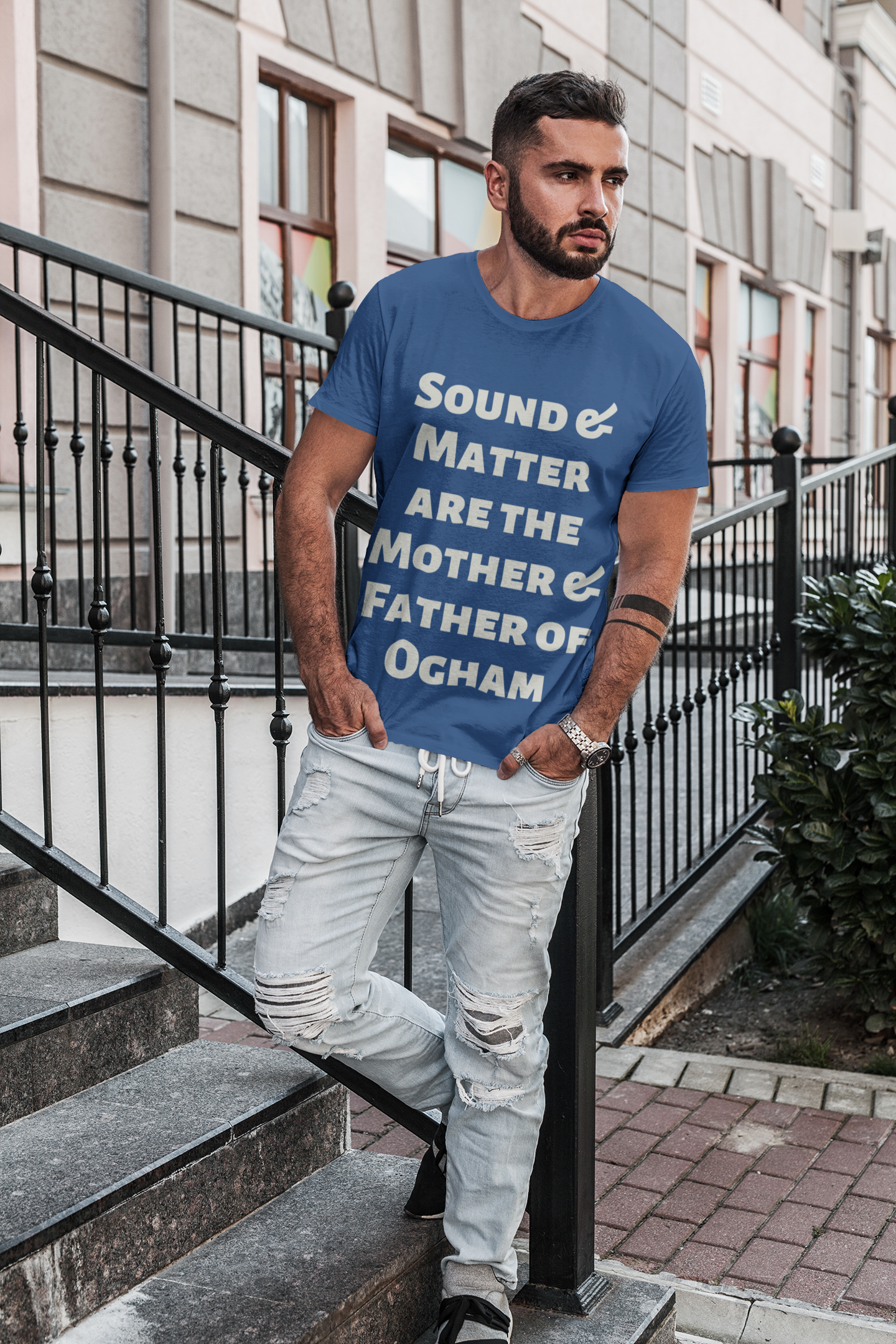 Sound and Matter - True Royal, Forest, Red - Short-Sleeve Unisex T-Shirt - Eel & Otter