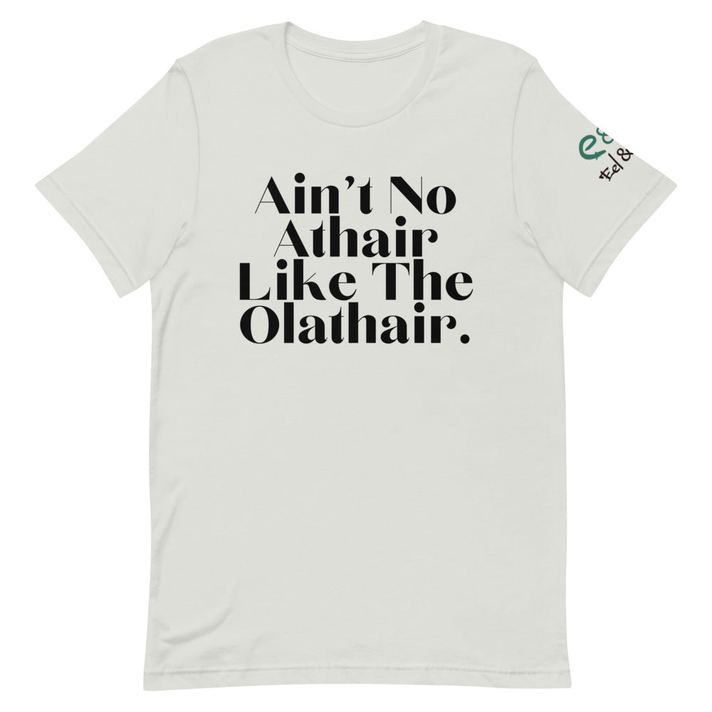 Ain't No Athair Like the Olathair -Short-Sleeve Unisex T-Shirt - Autumn, Leaf, Silver - Eel & Otter