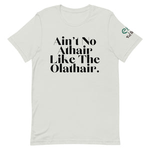 Ain't No Athair Like the Olathair -Short-Sleeve Unisex T-Shirt - Autumn, Leaf, Silver - Eel & Otter
