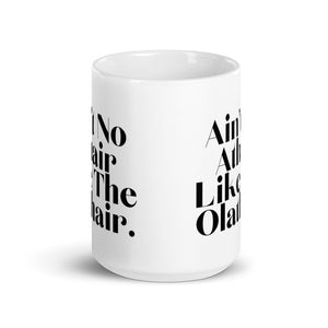 Ain't No Athair Like the Olathair - White glossy mug - Eel & Otter