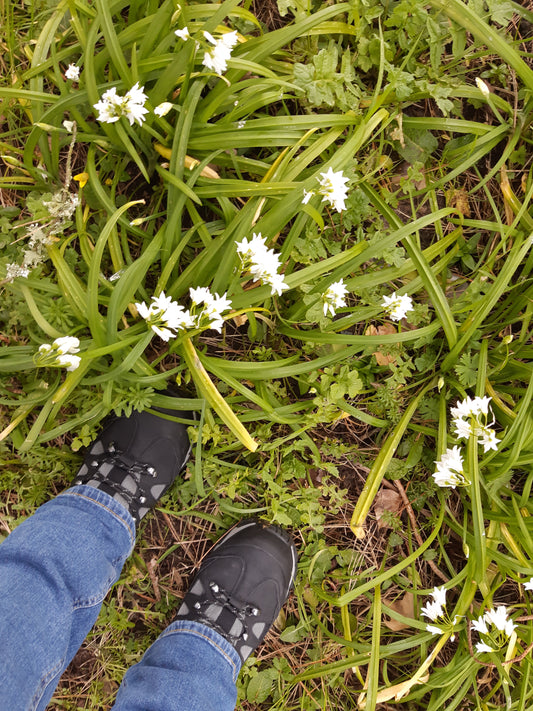 Lora O'Brien on a Sacred Site Visit in County Wexford, March 2019