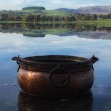 Cauldron of The Dagda, Irish God of Hearth and Home