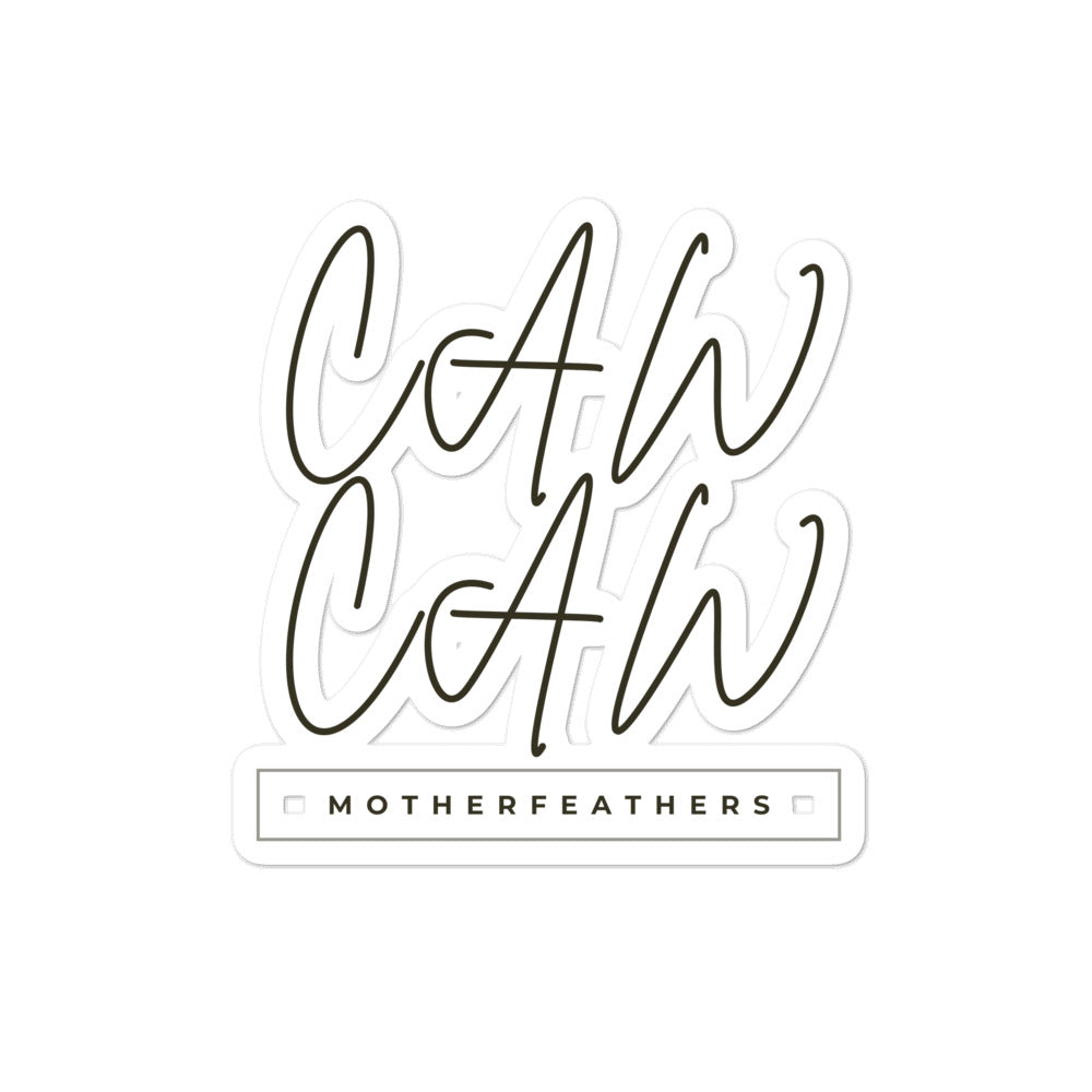 CAW CAW Mother Feathers - Bubble-free stickers - Eel & Otter