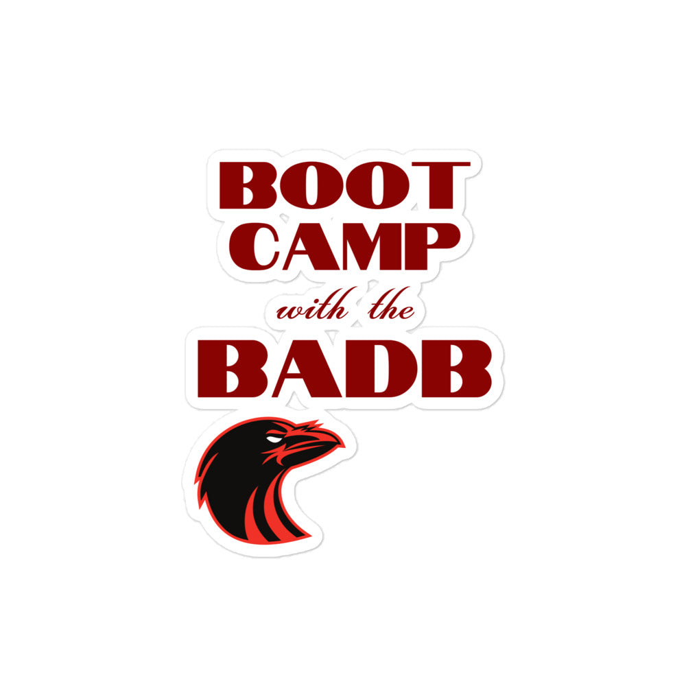 Boot Camp With The Badb - Bubble-free stickers - Eel & Otter