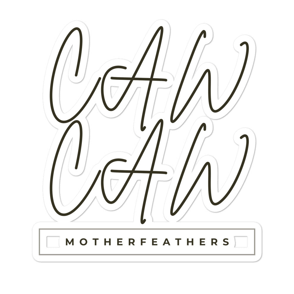 CAW CAW Mother Feathers - Bubble-free stickers - Eel & Otter