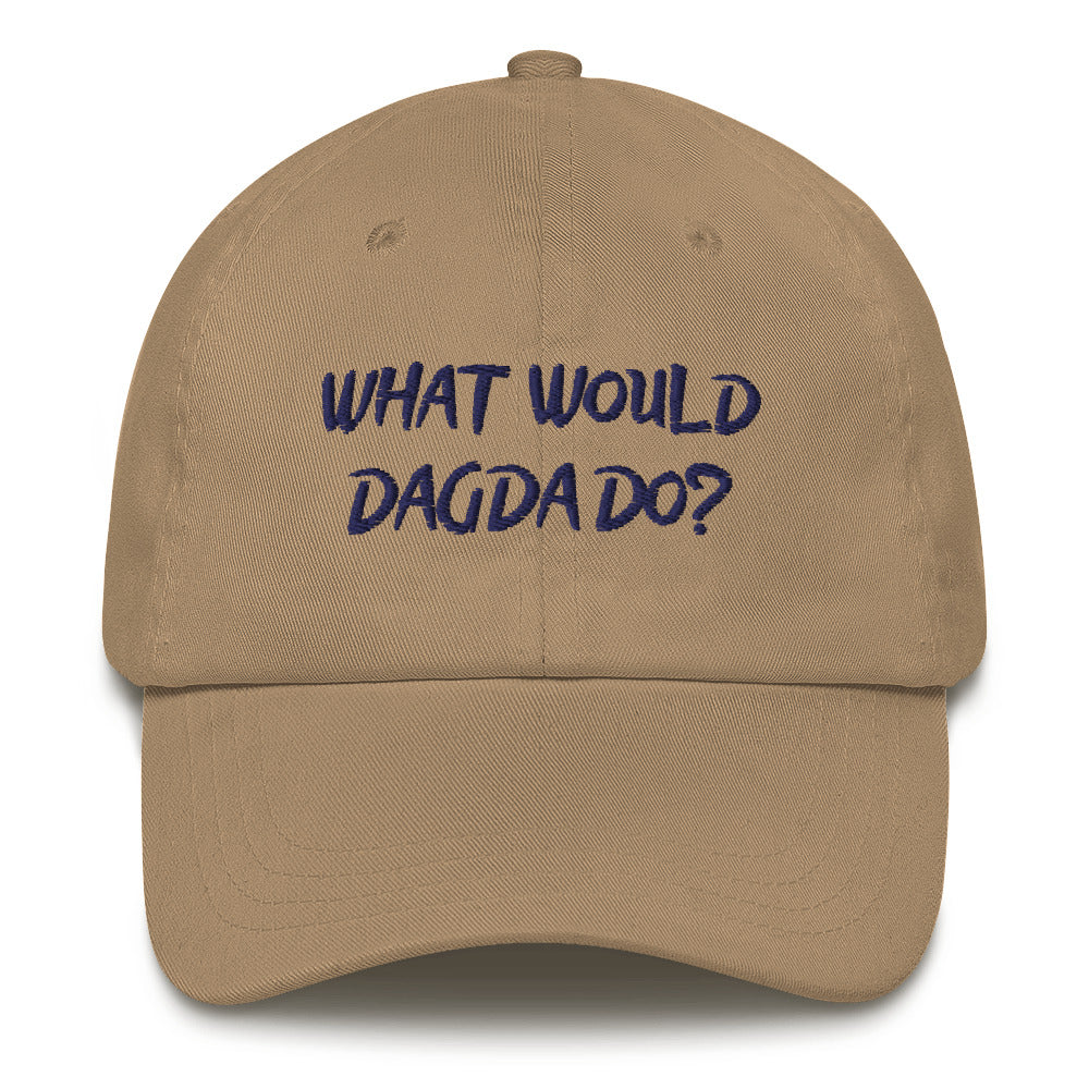 What Would Dagda Do?... Dag-Dad Hat | White, Light Blue or Khaki - Eel & Otter