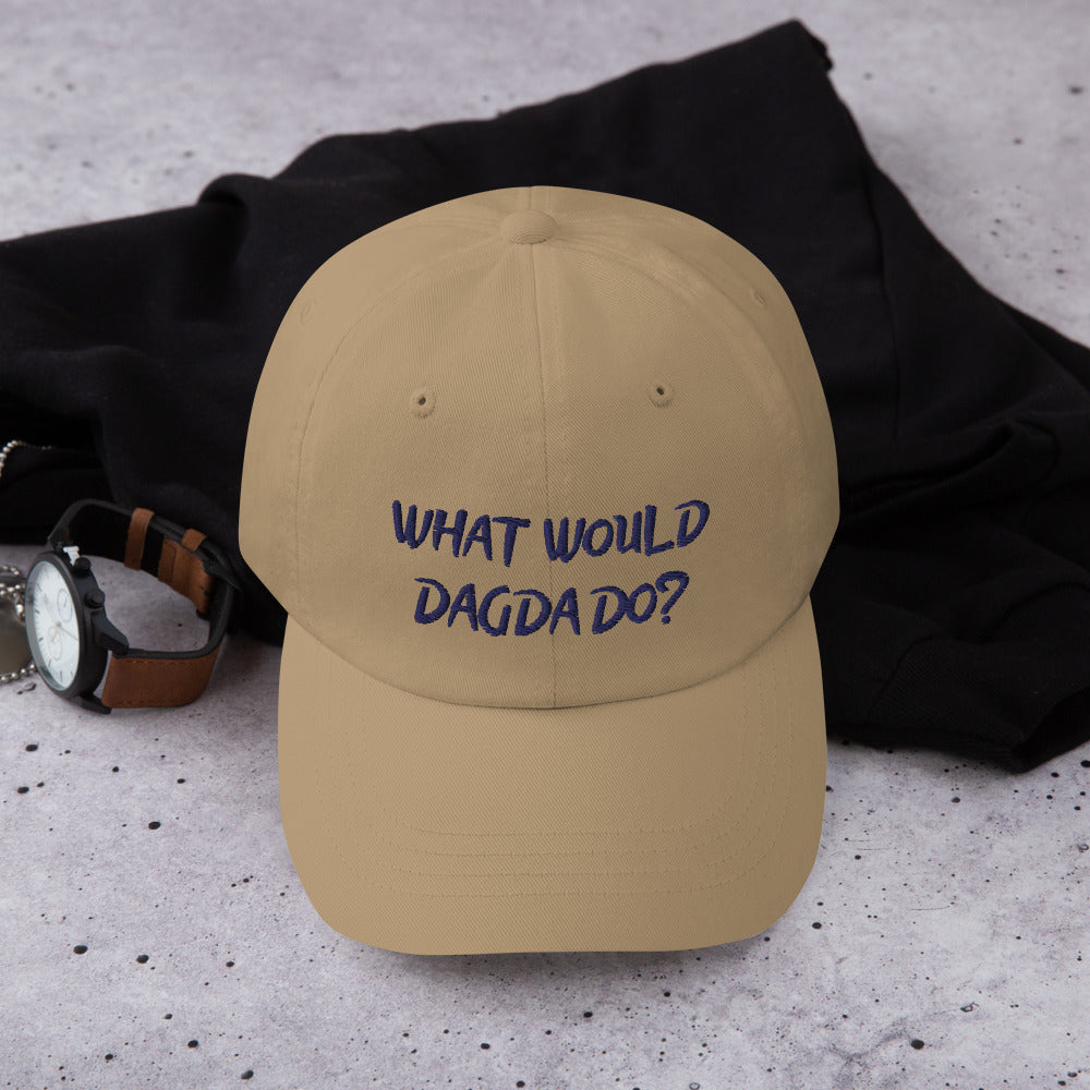 What Would Dagda Do?... Dag-Dad Hat | White, Light Blue or Khaki - Eel & Otter