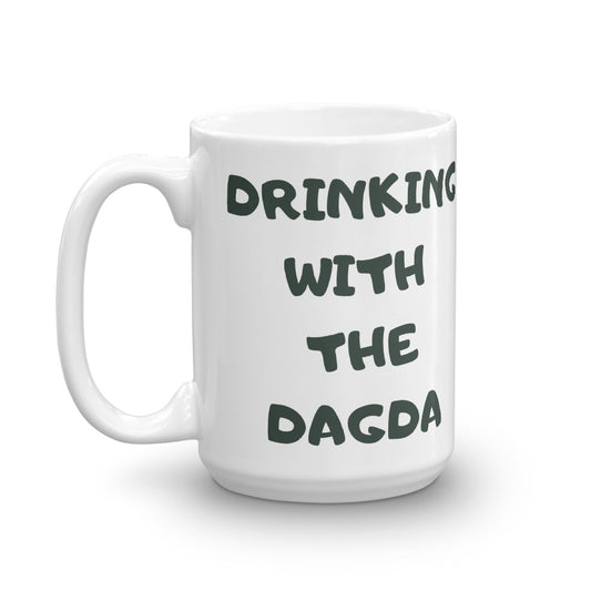 Drinking with the Dagda - Double Print Mug (Not a Cauldron, Sorry!) - Eel & Otter