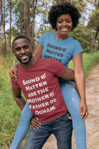 Sound and Matter - True Royal, Forest, Red - Short-Sleeve Unisex T-Shirt - Eel & Otter