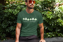 Load image into Gallery viewer, Proud to Be a Tree Hugger - Short-Sleeve Unisex T-Shirt - Black, Forest, Asphalt - Eel &amp; Otter