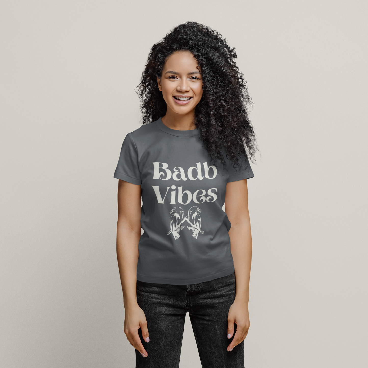 Badb Vibes - Short-Sleeve Unisex T-Shirt Black, Red, Asphalt - Eel & Otter