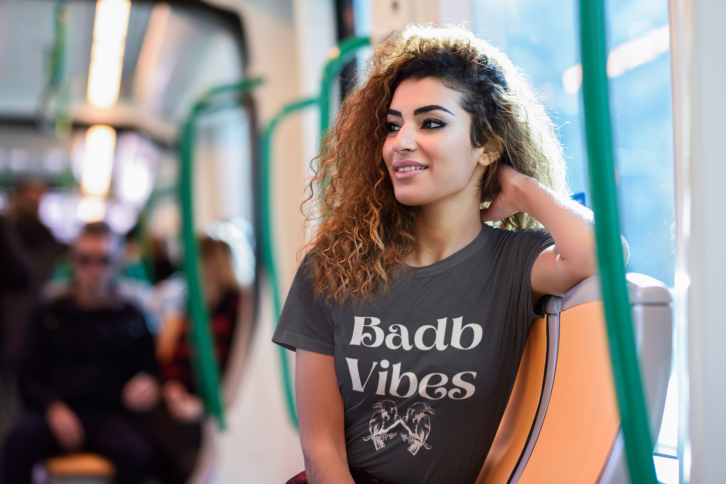 Badb Vibes - Short-Sleeve Unisex T-Shirt Black, Red, Asphalt - Eel & Otter