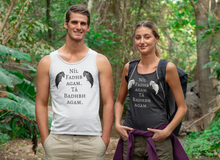 Load image into Gallery viewer, The Badb, Badhbh - White - Unisex Tank Top - Eel &amp; Otter