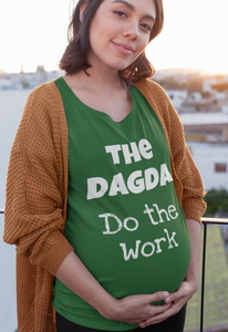 The Dagda: Do the Work - Forest, Leaf & Olive Green -  Unisex Short Sleeve Jersey T-Shirt - Eel & Otter