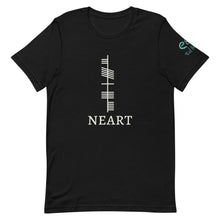 Load image into Gallery viewer, Ogham Series - Neart - Strength - Short-Sleeve Unisex T-Shirt - Black - Brown - Forest - Eel &amp; Otter