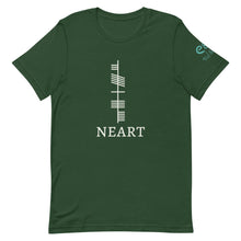 Load image into Gallery viewer, Ogham Series - Neart - Strength - Short-Sleeve Unisex T-Shirt - Black - Brown - Forest - Eel &amp; Otter