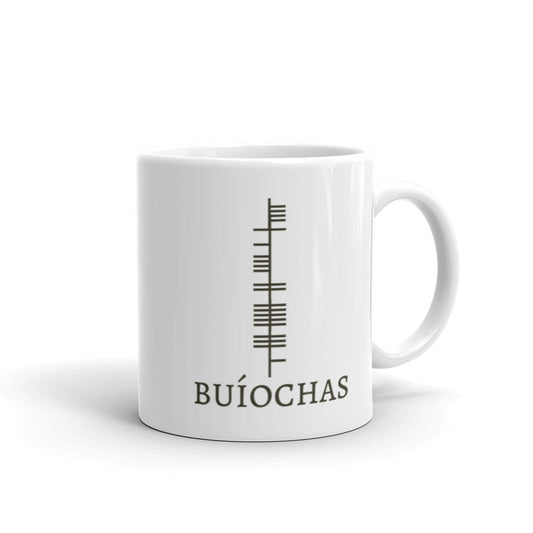 Ogham Series - Buíochas - Gratitude - Mug - Eel & Otter