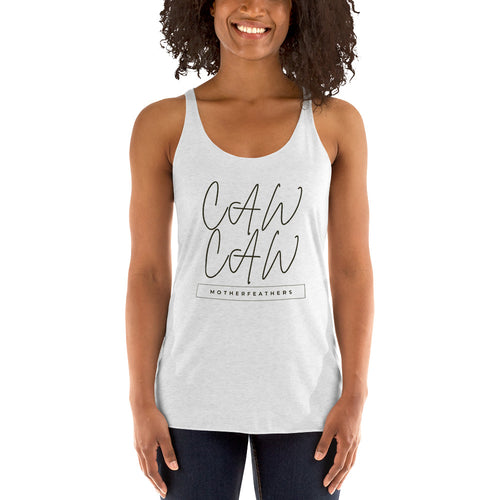 Caw Caw Mother Feathers - Women's Racerback Tank - Eel & Otter