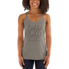 Load image into Gallery viewer, Caw Caw Mother Feathers - Women&#39;s Racerback Tank - Eel &amp; Otter