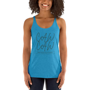 Caw Caw Mother Feathers - Women's Racerback Tank - Eel & Otter